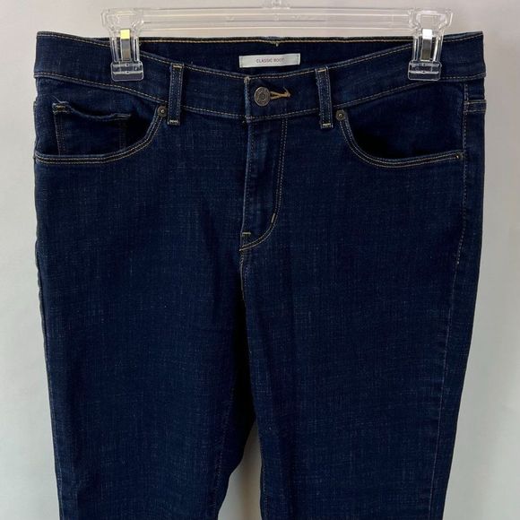 Levi Strauss Levi's Classic Boot Distressed Blue Jeans Women's Size 29 - Picture 6 of 7